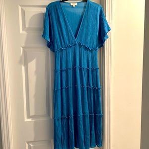 Blue Midi Dress